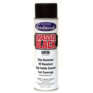 EASTWOOD #10025Z Chassis Black Paint Satin 14oz Aerosol