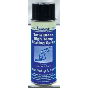 EASTWOOD #10393Z Hi Temp Coating Satin Black 11.75oz Aerosol
