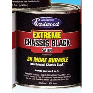 EASTWOOD #11176ZP Extreme Chassis Black Paint Quart Can