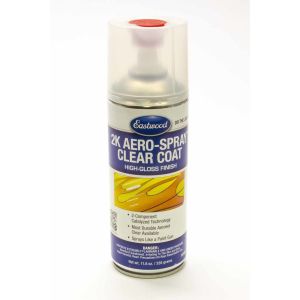 EASTWOOD #14148Z 2K Aero Spray Paint Clear Coat