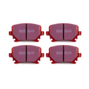 EBC BRAKES USA INC #DP31518C Brake Pads Redstuff Rear Audi A3