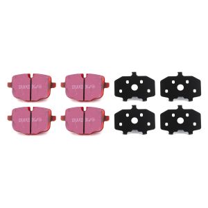EBC BRAKES USA INC #DP32089C Brake Pads Redstuff Rear BMW