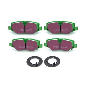 EBC BRAKES USA INC #DP61799 Brake Pads Greenstuff Rear Dodge Nitro