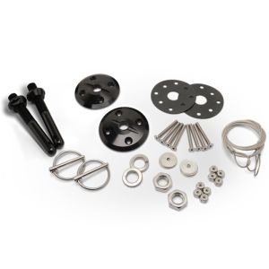 EDDIE MOTORSPORTS #MS110-44BA Hood Pin Kit Thru-Bolt