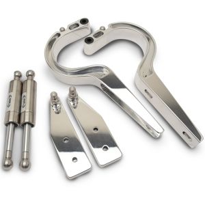 EDDIE MOTORSPORTS #MS149-17P Billet Trunk Hinges Polished