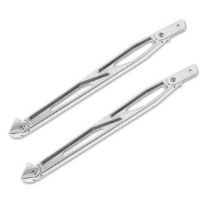 EDDIE MOTORSPORTS #MS275-18P Billet Fender Braces Polished