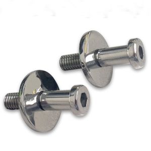 EDDIE MOTORSPORTS #MS277-20P Door Striker Bolts Polished