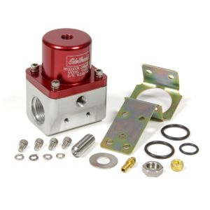 EDELBROCK #174051 Fuel Pressure Regulator Bypass Style 180GPH Red