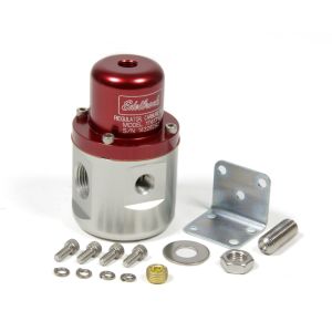EDELBROCK #174131 Fuel Pressure Regulator Bypass Style 160GPH Red