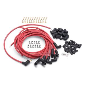 EDELBROCK #22711 Max Fire Plug Wire Set w/HEI 90 Degree Red