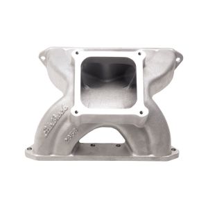 EDELBROCK #2858 SBC Victor Manifold - Glidden 18 Degree