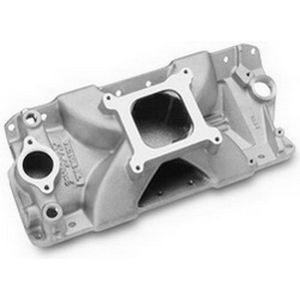EDELBROCK #2900 SBC Victor Jr. Manifold - Port Matched 262-400