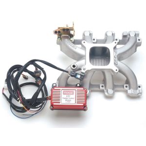 EDELBROCK #2908 SBC Victor Jr. Manifold - LS1- 4150 Flange