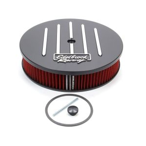 EDELBROCK #41663 Air Cleaner Kit Race Series 14in x 3in Black