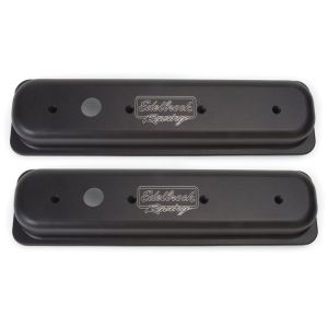 EDELBROCK #41723 SBC Center Bolt V/S V/C's - Short- Black