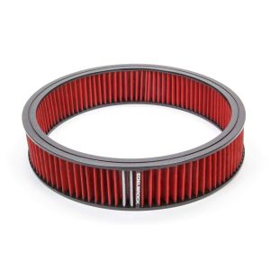 EDELBROCK #43666 Air Filter Element Red 14in x 3in