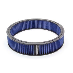 EDELBROCK #43667 Air Filter Element Blue 14in x 3in