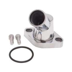 EDELBROCK #4817 Chevy V8 Thermostat Housing - 45 Degree