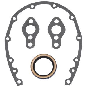 EDELBROCK #6997 SBC Timing Cover Gasket  and Oil Seal Kit