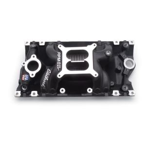 EDELBROCK #75163 SBC Performer RPM A/G Manifold - Black