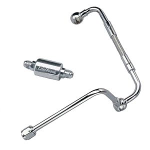 EDELBROCK #8128 Dual Feed Fuel Line Kit