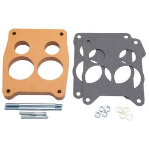 EDELBROCK #8726 Carburetor Spacer- 3/4in 4-Hole - Wood