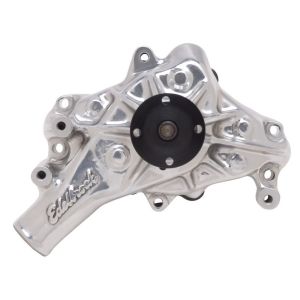 EDELBROCK #8821 SBC Water Pump - Long  Polished