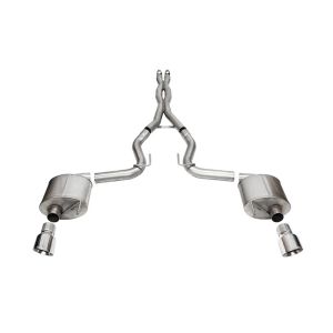 CORSA PERFORMANCE #21254 24-   Mustang 5.0L Cat Back Exhaust
