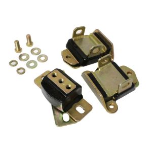 ENERGY SUSPENSION #3.1120G SBC Motor & Trans Mount Kit Zinc Finish Black