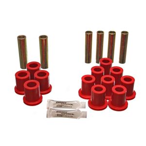 ENERGY SUSPENSION #4.2103R Ford Complete Spring & Shackle Set Red