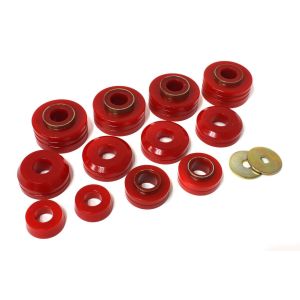 ENERGY SUSPENSION #4.4104R Ford Body Mounts - Red