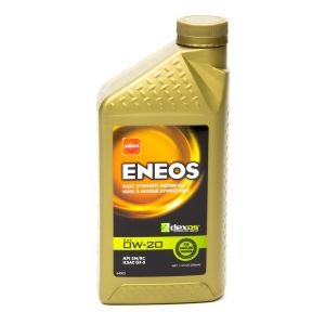 ENEOS #3701-300 Full Syn Oil Dexos 1 0w20 1 Qt