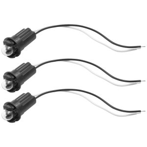 EQUUS #E9904 Light Bulb & Socket Assembly 3pk Push-In