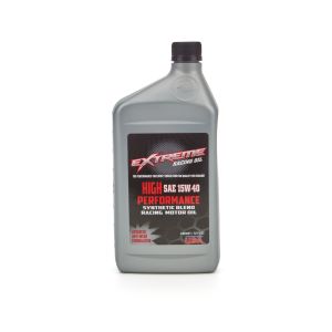 EXTREME RACING OIL #HP15W40Q 15W40 Synthetic Blend 1 Quart