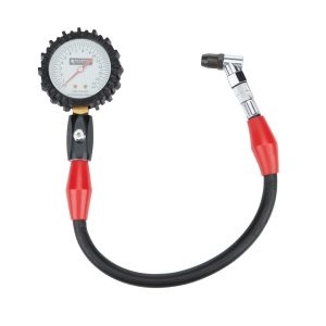 ALLSTAR PERFORMANCE #ALL44056 Tire Pressure Gauge 0-15 PSI 2-1/4in Glow
