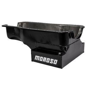 MOROSO #20502 SBF 289-302 Front Sump Oil Pan w/Kick-Out- 7qt.