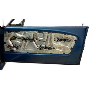 DYNAMAT #XFO M1 D 64-66 Mustang Door Kit Custom Cut