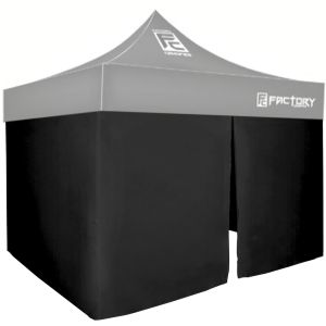 FACTORY CANOPIES #40001-KIT Wall Kit Black 10ft x 10ft Canopy