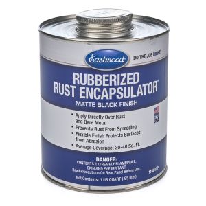 EASTWOOD #11864ZP Rust Encapsulator Black Rubbersized Quart