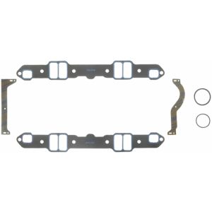 FEL-PRO #1243 SB Mopar Intake Gaskets 318 W/ 2 BBL HEAD 67-86