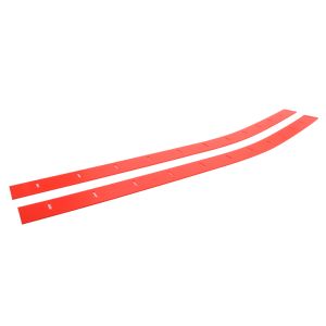 FIVESTAR #000-400-FR ABC Wear Strips Lower Nose 1pr Flresnt Red