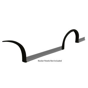 FIVESTAR #007-261-BL MD3 Wheel Flares Dirt Black Left