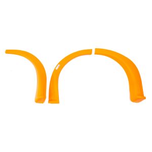 FIVESTAR #007-261-FOL MD3 Wheel Flares Dirt Bright Orange Left
