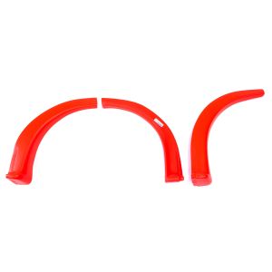 FIVESTAR #007-261-FRR MD3 Wheel Flares Dirt Fluorescent Red Right