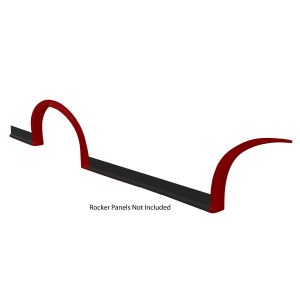 FIVESTAR #007-261-RR MD3 Wheel Flares Dirt Red Right