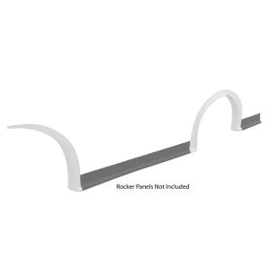 FIVESTAR #007-261-WL MD3 Wheel Flares Dirt White Left