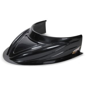FIVESTAR #040-4113-CF MD3 Hood Scoop 5in Tall Flat Carbon Fiber Look