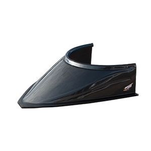 FIVESTAR #040-4116-CF MD3 Hood Scoop 5in Tall Curved C/F Look