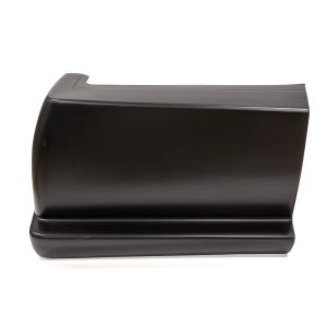 FIVESTAR #21001-45051-BL Bumper Cover Rear Truck Black Left Side