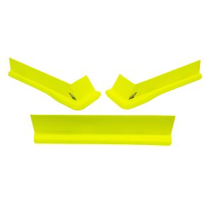 FIVESTAR #3022-417-FY Modified Aero Valance 3pc. Fluorescent Yellow